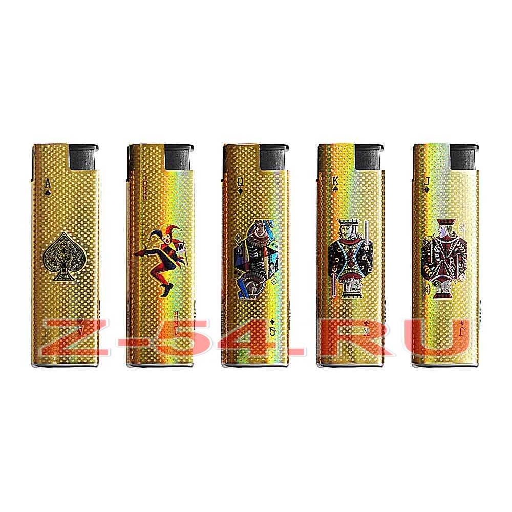 Турбо фонарик (Lion JL-905) МЕТАЛЛ Jet пламя Карты1*25*200