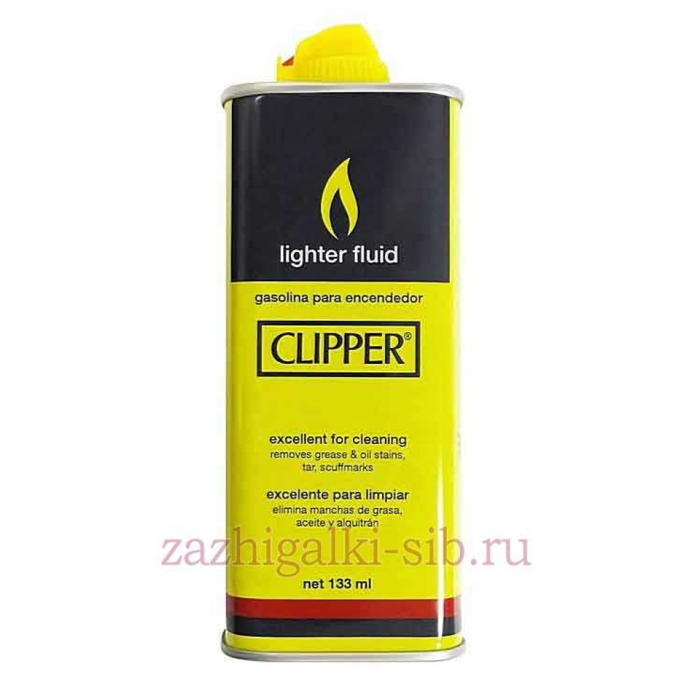 Бензин для зажиг. Clipper 133мл 1*6*40