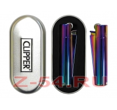 Зажиг. Кремниевая CLIPPER ICY Color металл (CM0S090X)