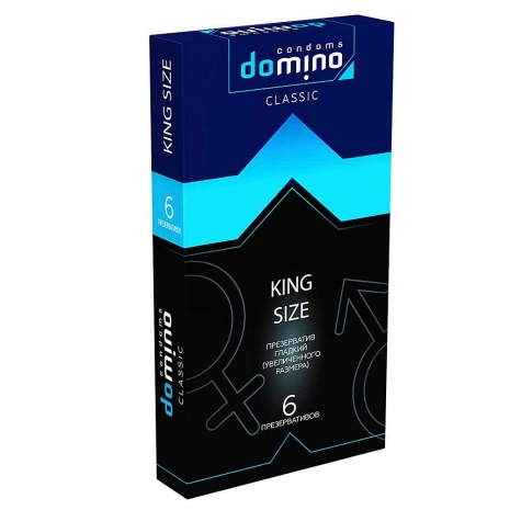 Презервативы Domino Classic ( 6шт) King Size 1*24*300