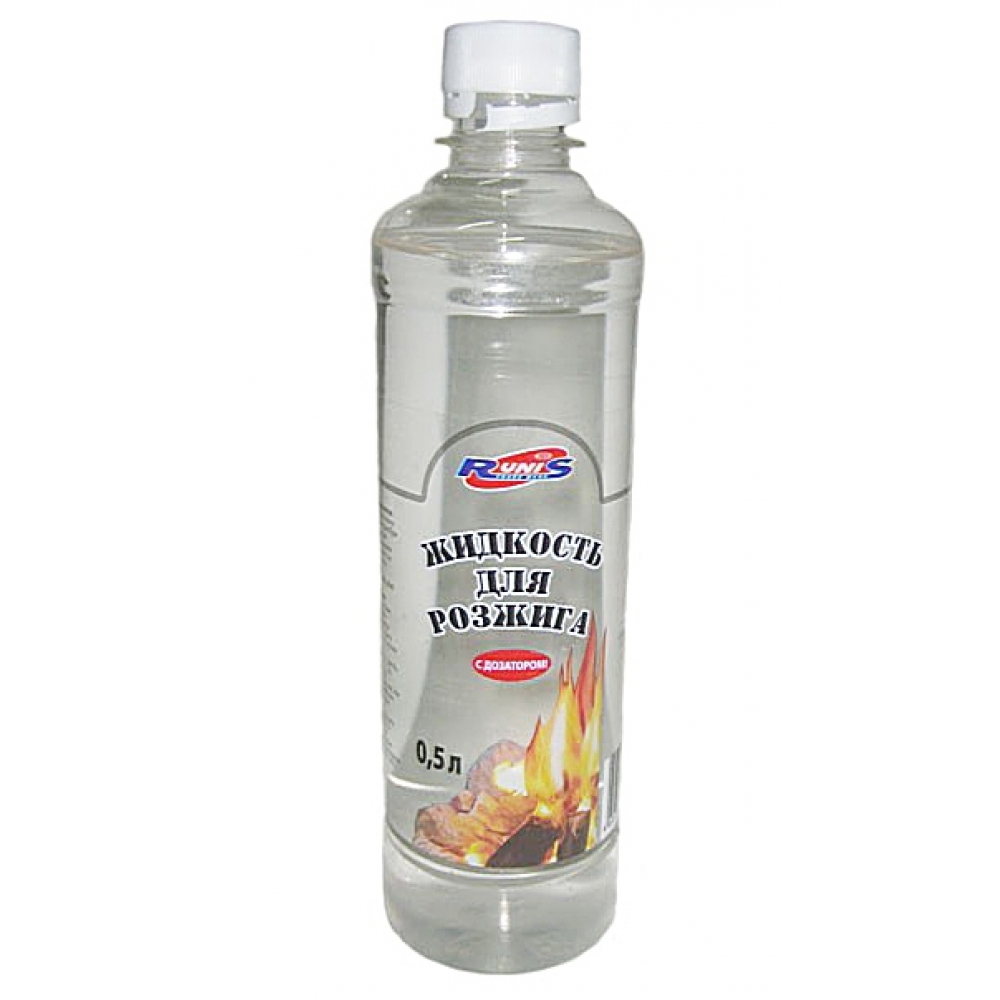 Жидкость для розжига Runis 500 мл с дозатором0